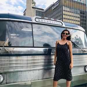 Madewell Midi Floral Dress 0